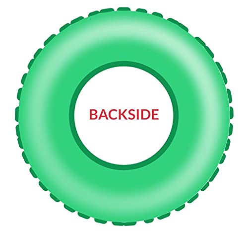 Fruit Pool Float, Watermelon Tube Ring Inflatable Durable Summer Swim Pool Party Float, Swimming Pool Accessories For Adults And Kids (Watermelon Tube 19 Inches) #TOP4