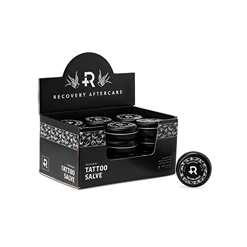 Baume pour tatouage Recovery Aftercare boite de 24 pour apaiser et hydrater la peau