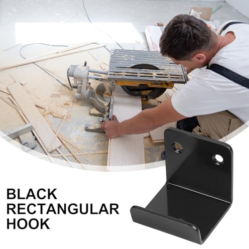 Xingwenhao Schwerlast Haken, 8 Stk U Winkel, U Haken, 50mm Keramikfliesen Halterungen, Metall Wandhaken Gerätehalter Halterung zum Aufhängen für Wohnküche Badezimmer Küche Garage Aufhängerhaken