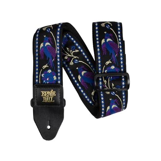 Ernie Ball Correa para guitarra/bajo Classic Jacquard - Purple Pleasant Pheasant