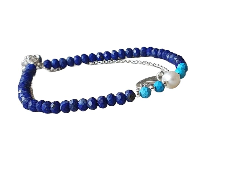 Bracelet turquoise stacking minimaliste pour un style bohème chic au quotidien