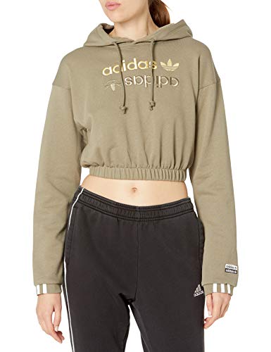 adidas Originals Women Hoodie, Clay, X-Small