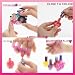 Imagen de Barbie Esmalte al Agua 15 pzs Fácil de Quitar Niñas 3+ Regalo