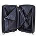 American Tourister Soundbox - Hard Shell Suitcase 77 cm Large - Trolley Case with 4 Wheels, TSA Lock, Expandable & Light - 97/110 L - Bass Black