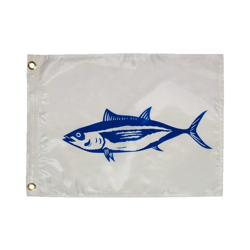 Pavillon Tuna Catch nylon résistant aux UV pour mât extérieur de jardin
