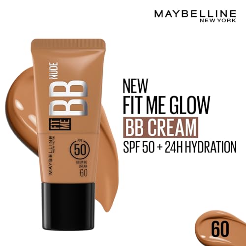 Image of Maybelline New York Fit Me BB Nude Glow BB Cream, 60
