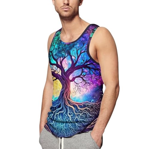 Men's Sleeveless Vest T-Shirts Summer Tank Shirts Sportswear - Moisture Wicking4
