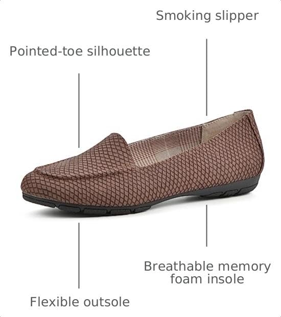 Image of CLIFFS BY WHITE MOUNTAIN Women's Gracefully Tailored Loafer Flat