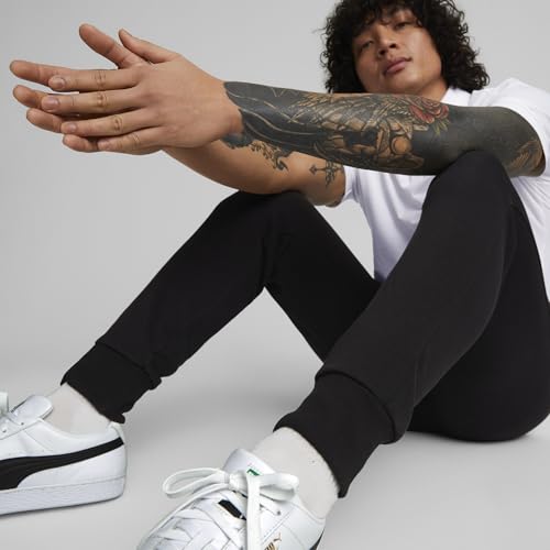 Image of Puma Men's Mid Rise Regular Track Pants