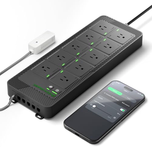 Mars Hydro iHub-Pro 10AC Power Strip Kit 10-Outlet All-in-One Smart Grow Room Hub WiFi Environmental Control for Light Temperature Humidity & VPD