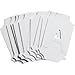Brady 5040-A, 50410 Gothic Quik-Align, (25 Packs of 10 pcs)