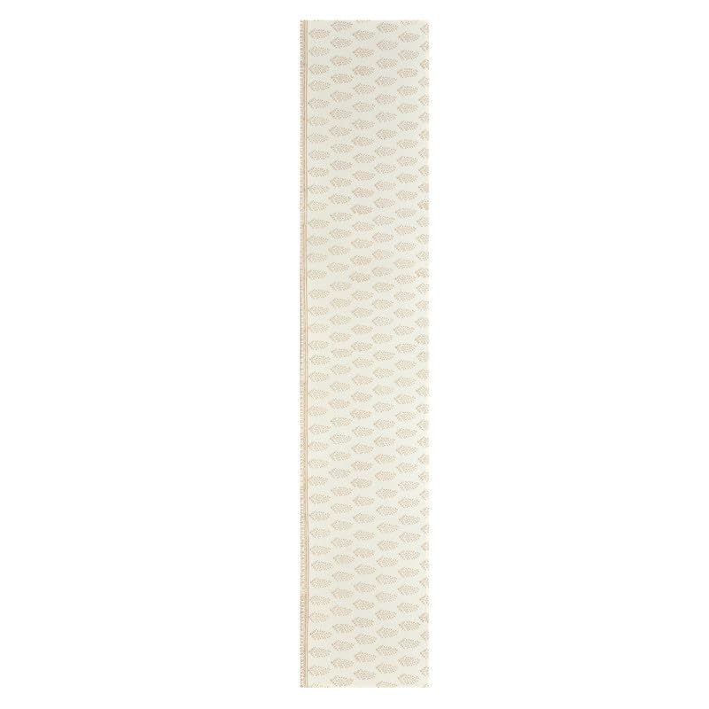 Image of BLOCKS OF INDIA Hand Block Printed Cotton Table Runner for Center /Dining Table(13 x 72 Inches) (Gold Sparkle)