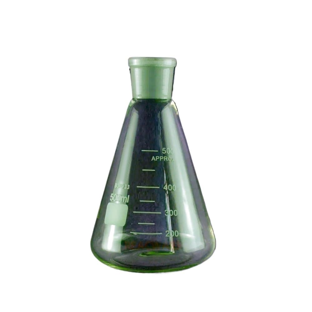 500 ml/1000 ml/2000 ml/5000 ml Erlenmeyerkolben aus Glas 29/32 for Labore(500ml)