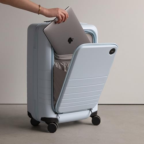 Monos Carry-On Pro Luggage, 22" Hardside Polycarbonate 