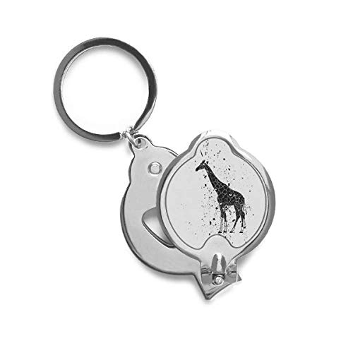 Coupe-ongles girafe cartoon gris pour manucure quotidienne pratique