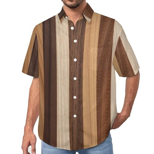Chemise hawaïenne hommes manches courtes plage vacances Aloha