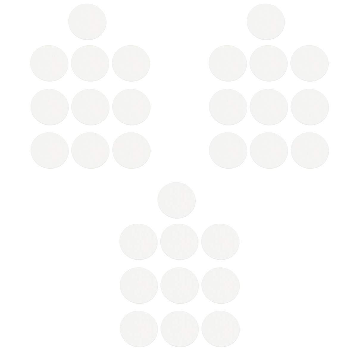 joyMerit 30Pcs/Set Round Flat Glass Watch Crystal Watch Parts 28-29mm for Watchmaker