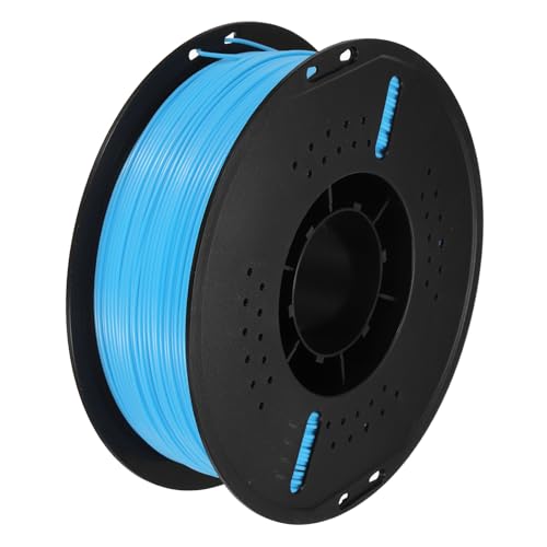 sourcing map PETG 3D Printer Filament, 1.75mm 1KG High Precision Moistureproof Superior Toughness Glossy Filament Sky Bl
