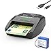 Produktbild Detectalia D7X Automatischer Geldscheinprüfer mit aktuellem Kabel und Akku, 100% Erkennung und bereit für neue Geldscheine, 14 x 12 x 6 cm