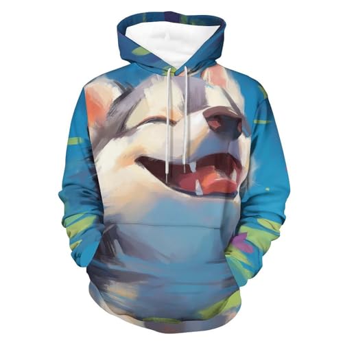 Sweatshirt Husky pull confortable unisexe contre les frissons