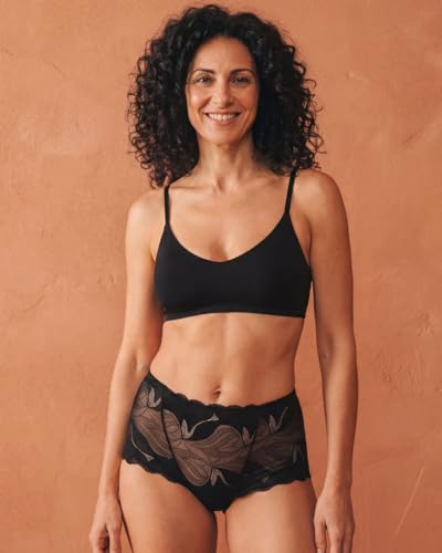 Culotte italienne en dentelle Orlivia shorty haut de gamme en coton - 2