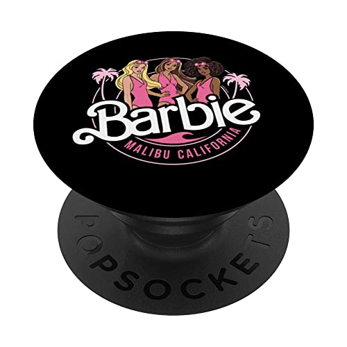 Soporte PopSockets Barbie Malibu para hacer selfies y ver vídeos cómodamente