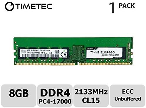 Timetec Hynix 8GB DDR3 2133MHz PC3-17000 Unbuffered ECC 1.5V CL15 1Rx8 Single Rank 240 Pin UDIMM Server Memory RAM Module Upgrade (8GB)