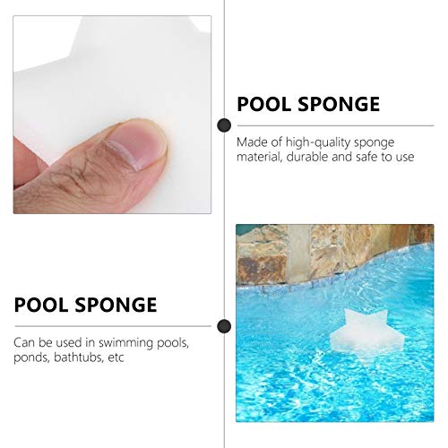 Yardwe 8 Peças de Óleo Absorvente de Espuma Esponja Em Forma de Estrela Removedor de Óleo de Escória