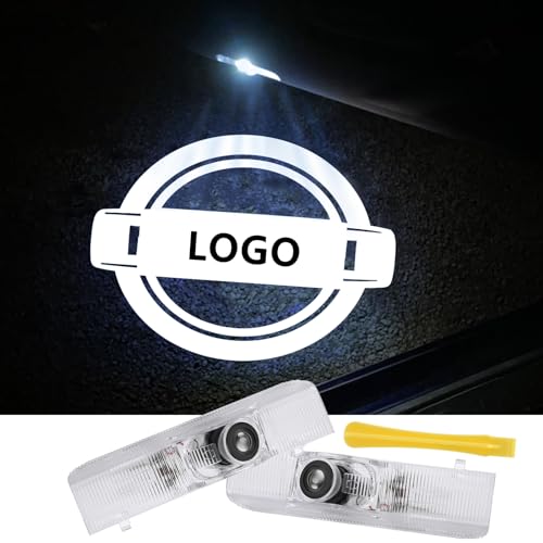 Lámparas LED para puertas de auto Canpo, logo compatible con Nissan miniatura 1