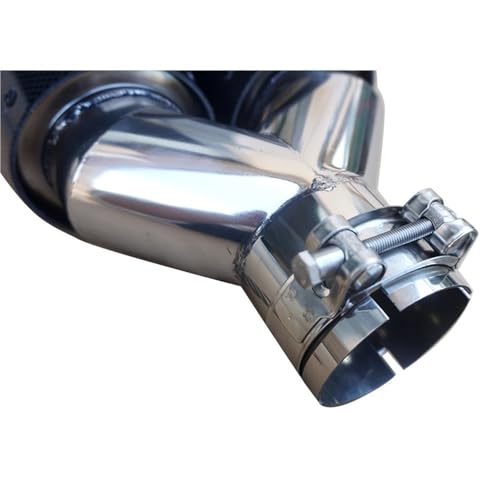 Embout d'échappement universel inox pour masquer la rouille auto