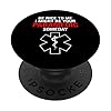 be nice to me I might be your anitäter anitäter medic PopSockets mit austauschbarem PopGrip