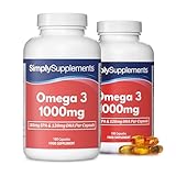 Cápsulas de Aceite de Pescado Omega 3 1000mg | Proporcionando 540mg de EPA y 360mg de DHA | 360 Cápsulas Soft gel de Liberación Rápida = 4 Meses de Suministro | Fabricado en el Reino Unido
