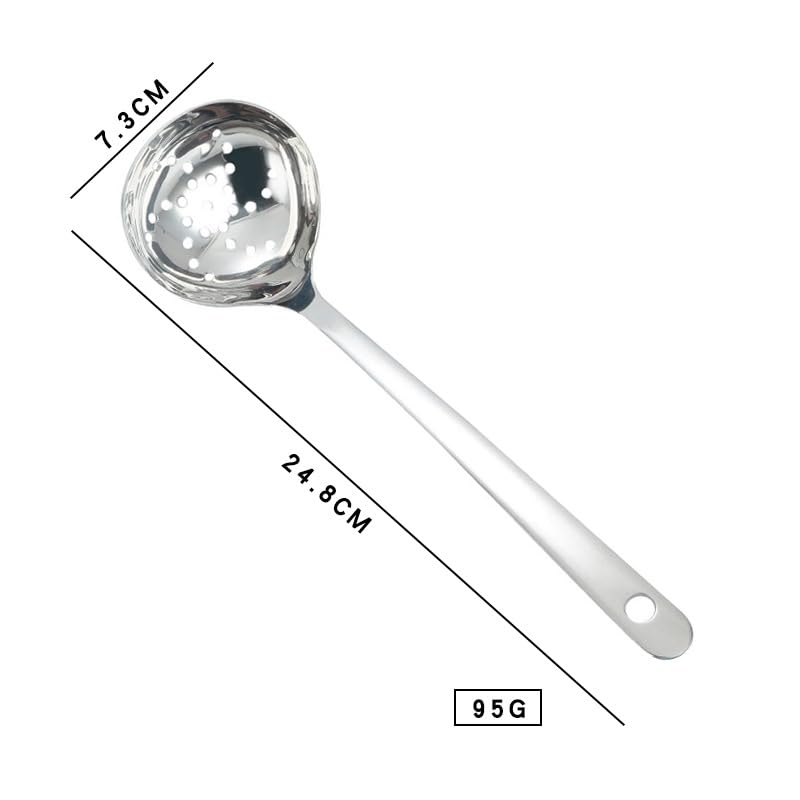 ONUIFIKE Silverware Set, 2/8/12/16/20/24 Pcs 316 Stainless Steel Spoon Set (Soup/Hot Pot), Home Cutlery Flatware Set(12 Piece set for 6)