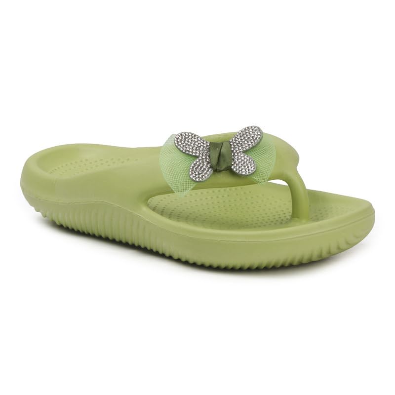 Image of Sukun womens Sukun Rib 05 Women's Soft Anti-skid Flip-flops Flip-Flop