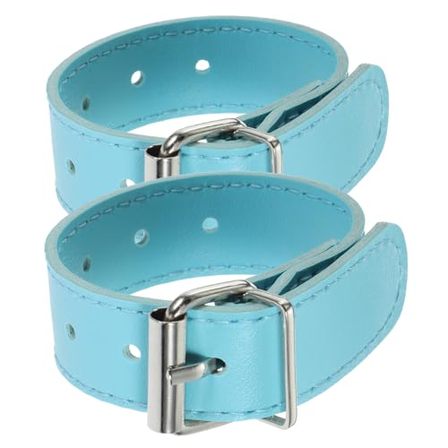 Abaodam 1Pair PU Bike Basket Straps Durable for Cycling Convenient Installation for Front Baskets Elegant Design and Sturdy for Bikes