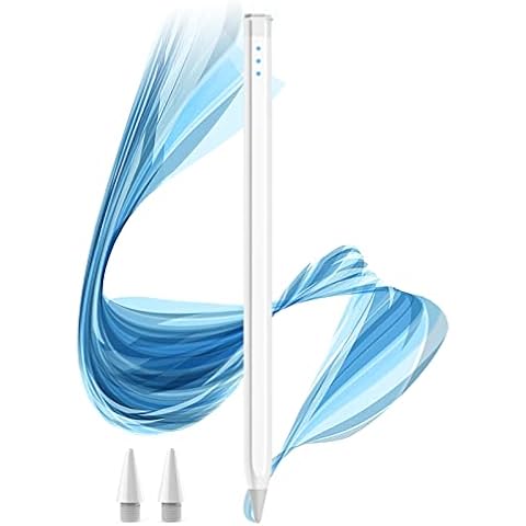 Quadence Stylus Pencil for Apple iPad(2018-2021), Active Palm Rejection Pen with Tilt Function, Compatible for iPad 9/8/7/6th, iPad Pro 11''&12.9''(5/4/3rd), iPad Mini 6/5th, iPad Air 5th/4th/3rd Gen Cover