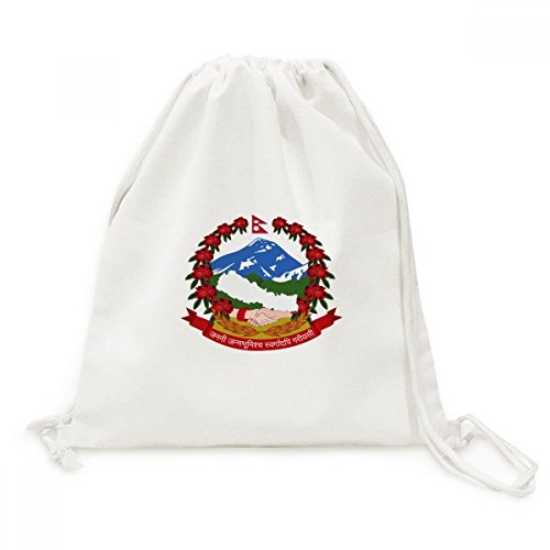 Sac à dos cordon Népal en toile parfait pour vos randonnées et voyages culturels