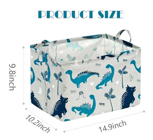 Image of Baby Waterproof Storage Basket Toys Organizer Nursery Bins for Women Kids Hamper for Organizing Home /Dorm /Kitchen /Pet /Office /Closet /Shelf /Room Decor