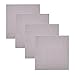 Gudotra 4 pcs Placas Mica Microondas Hoja de Mica Universal para los Hornos de Microondas 13 x 13cm