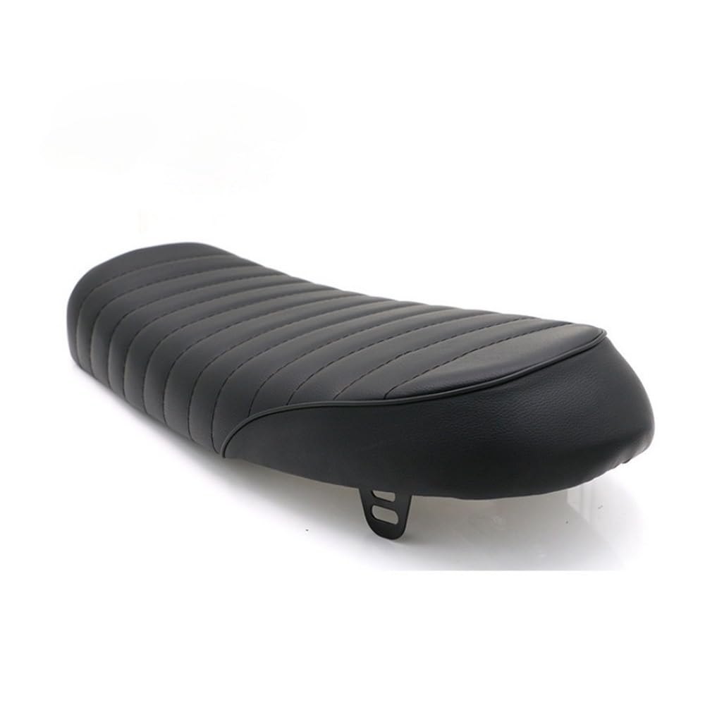 Selle rétro de moto CG125 version courte avec finition surpiquée premium - 6