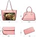 4PCS Women Fashion Handbags Purses Wallet Shoulder Bags Casual Tote Bag Crossbody Bags, Handbag Set Gift for Ladies Girls