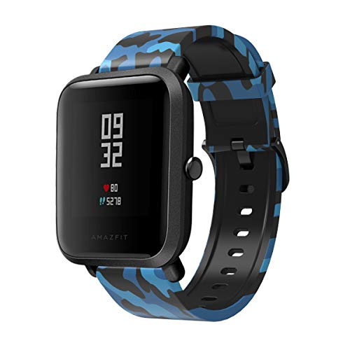 Correa Silicona para Garmin Forerunner 42mm 20mm miniatura 4