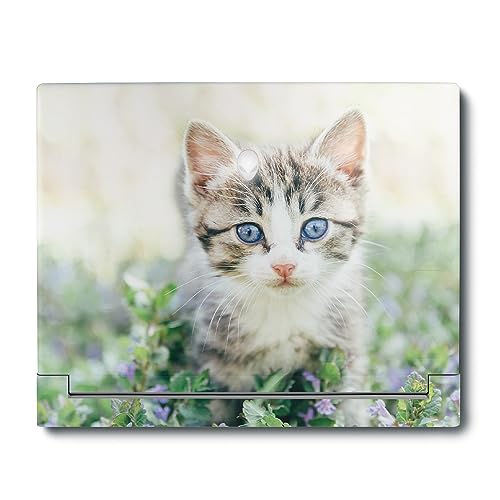 Image of MightySkins Skin Compatible with Alienware X16 R1 (2023) Full Wrap Kit - Blue Eyed Kitten | Protective, Durable, and Unique Vinyl Decal wrap Cover | Easy to Apply & Change Styles | Made in The USA