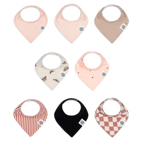 Image of Parker Baby Bandana Drool Bibs for Boys, Girls & Unisex - Soft & Stylish Teething Bibs for Babies