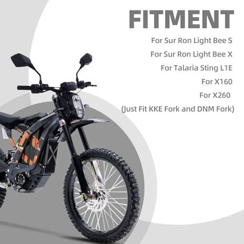 Image of M12x1.25 Rear Fork Axle Nut for Surron Light Bee X Eride Pro,Wheel Axel Screws for Electiec Dirt Bike Sur Ron LBX /E Ride Pro S SS SR /X260 - Blue(Just for KKE Fork DNM Fork)