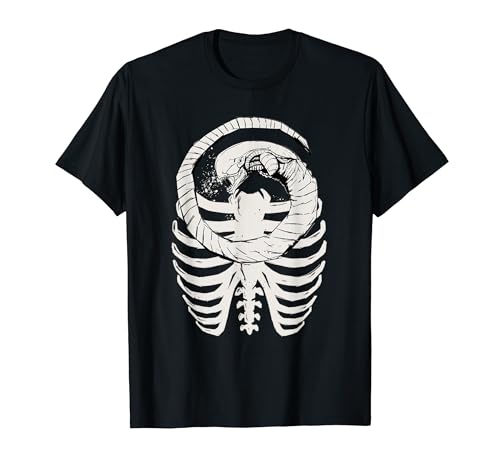 Alien: Romulus Xenomorph Chestburster in Ribcage Art T-Shirt