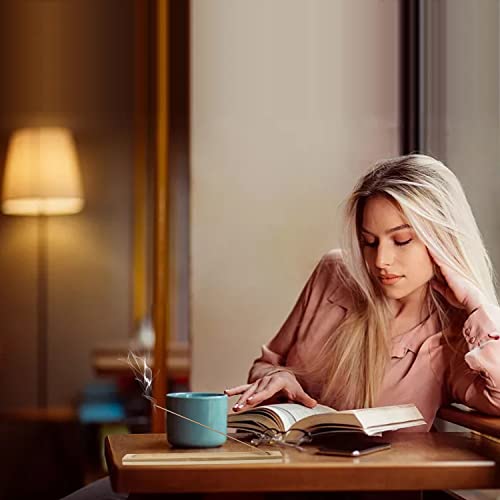 Yueton 4Pcs Traditional Vintage Bamboo Wooden Incense Stick Holder Wood Incense Tray Handmade Incense Burner With Ash Catcher For Aromatherapy, Meditation, Yoga, Home, Office, Hotel, Buddhist Temple #TOP4