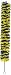 HW Products U-TR H.W. Tenor Recorder Cleaning Swab