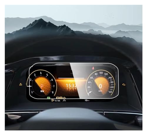 Film de protection VW Teramont X 2021-2023 pour écran LCD GPS et tableau de bord en verre trempé