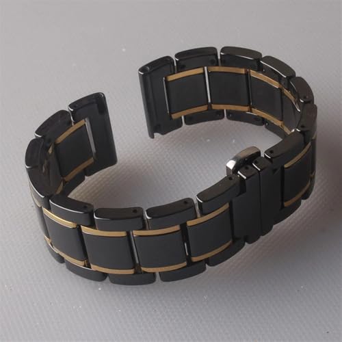 Correa de reloj de cerámica negra perfecta para transformar tu estilo formal e informal 3